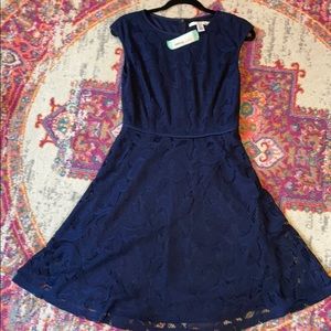 NWT Wisp Leeah Lace Knit Dress